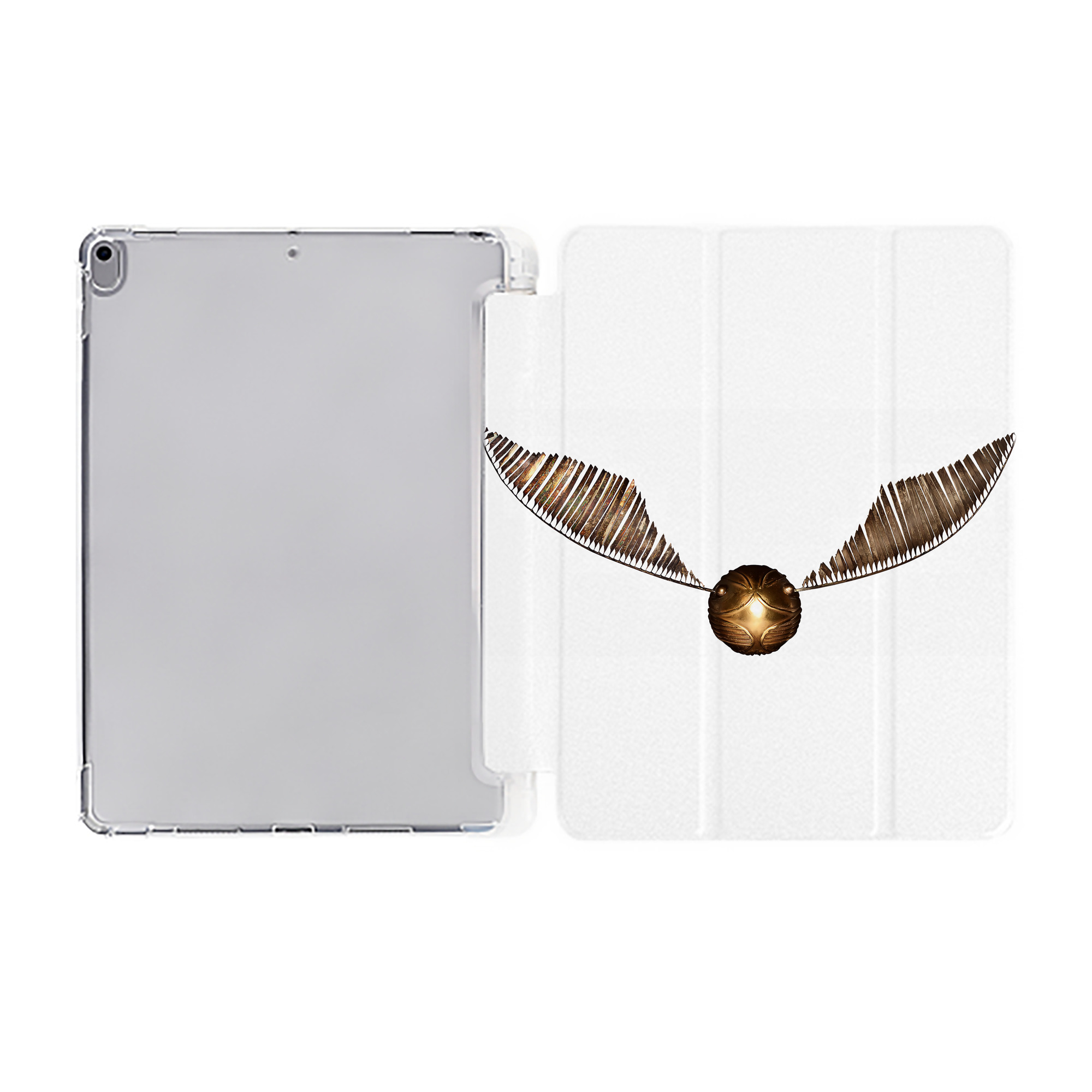 （画像用） Harry Potter ハリー・ポッターシリーズ IPad ケース ペン収納付き 三つ折りスタンド PUレザー×シリコン 対応機種9.5/10.5/10.9インチ